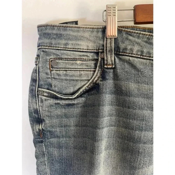 Women's KUT from the Kloth Blue Distressed Jeans Size 16W EUC! - Picture 3 of 12